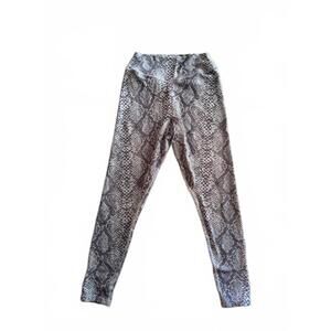 Vitality Python Print Leggings for Women